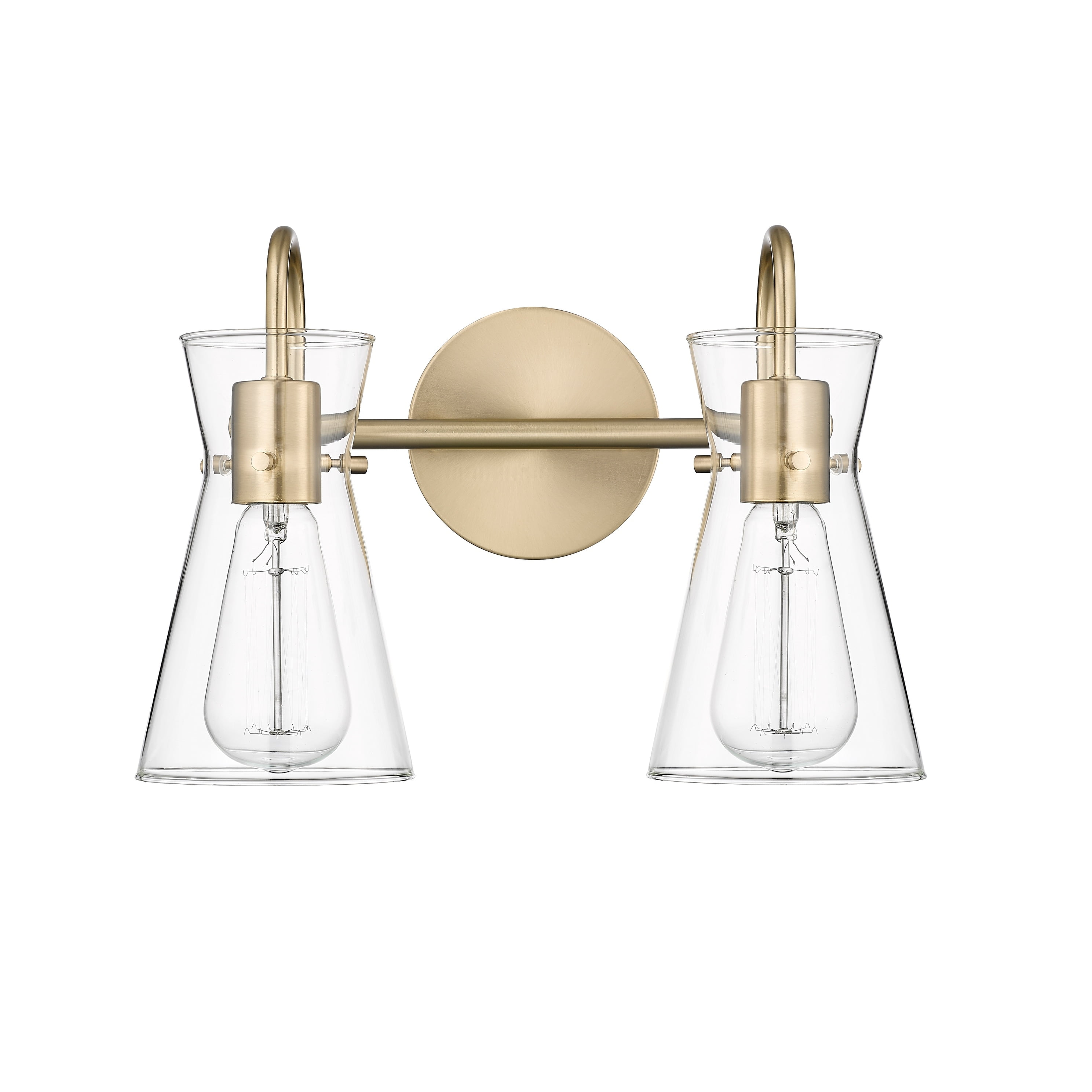 Millennium Lighting  Camellia 2/3/4 Light Vanity Fixture 2 Light - Modern Gold