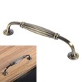 thumbnail image 5 of Manija de puerta de arco Retro, tirador de cajón de armario, pomos de aleación de Zinc, Hardware de latón antiguo, 5 of 5