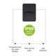 thumbnail image 3 of IPSA, Luminaria Arbotante para Exterior, 2 Watts, Protección IP65, 3 of 4