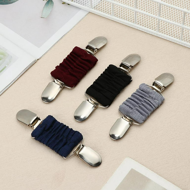 Fashion Accessories Wine Red Color Multifunctional Clip Dress Clips Back  Cinch Fit Dress Cinch Clips Shirt Clips Shawl Clip Cardigan Collar Clips to  Tighten Dress WHITE 