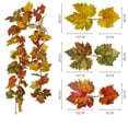 thumbnail image 1 of AKEGAMN Fall Decor Festival Simulation Maple Leaf Rattan Decoration Christmas Party Wall Hanging Maple Leaf Rattan, 1 of 2