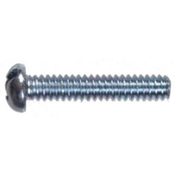 Hillman No. 1/4-20 in. x 2 in. L Combination Round Head Zinc-Plated Steel Machine Screws 100 pk