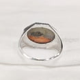 thumbnail image 5 of Bumblebee Jasper Mans Ring, Natural Bumblebee Jasper, Silver Jewelry, 925 Silver Ring, Birthday Gift, Heavy Mens Ring, Arabic Design, Ottoman Style Ring, Christmas, Turkey Mens Signet Ring, 5 of 5