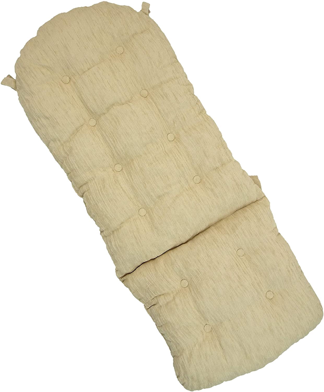 Bali Lounge Swivel Rocking Chair with Cream Cushion Natural Rattan Wicker Handmade, Natural Color