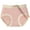 Pink, variant on Jamicy Ladies Underwear Panties Cotton Lace Love Heart Pattern Mid Waist Panties Girls Comfortable Breathable Cotton Underpants