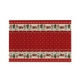 thumbnail image 2 of Eoozwa Merry Christmas Paper Place Mats 19.68x12.99in Disposable Placemat Cane Candy Decorative Paper Table Mats for Dinner Table Setting Holiday Party Supplies, 2 of 6