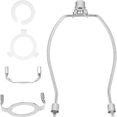 thumbnail image 4 of 1 Set Lamp Harp 6 Inch Heavy Duty Lamp Shade Bracket Lampshade Adapter, 4 of 7