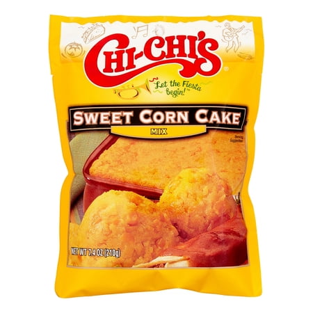 (4 Pack) Chi-Chi's Sweet Corn Cake Mik 7.4 oz. Packet