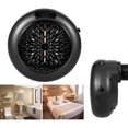 thumbnail image 5 of Mini calentador de aire eléctrico enchufable blanco de 900 W, termostato y temporizador ajustables y pantalla LED, mini calentador de ventilador de cerámica, calentador de ventilador rápido, calentado, 5 of 5