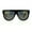 gold mirror, variant on Mirrored Lens Boyfriend Fit Flat Top Diva Mafia Mob Sunglasses Peach Mirrored