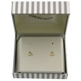 thumbnail image 2 of Mi Amore 925 Sterling Silver Triangle Stud-Earrings Gold-Vermeil, 2 of 3
