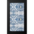 thumbnail image 2 of Kimberly, Allen 14x24 Black Modern Framed Museum Art Print Titled - Ikat 1, 2 of 5