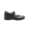 thumbnail image 3 of Zapato Escolar Para Niña Broche Dogi® Piel Color Negro negro 21, 3 of 6