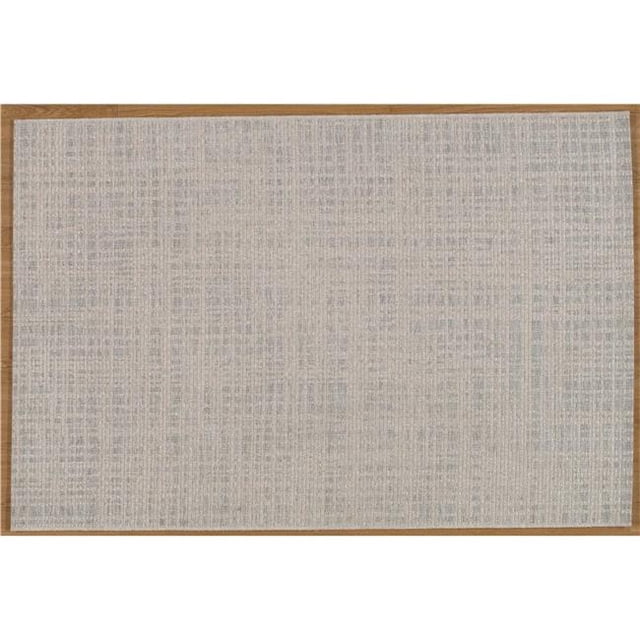Momeni COMO0COM-6STO2776 2 ft. 7 in. x 7 ft. 6 in. Como Machine Made 100 Percent Polypropylene Runner Area Rug, Stone
