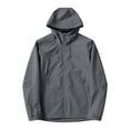 thumbnail image 2 of Waterproof Rain Jacket Men Lightweight Windproof Full Zip Men's Packable Fall Raincoat Windbreaker with Hood Outdoor Hooded Jacket Versatile Three Proof Suit Mountaineering Workwear Jacket, 2 of 5