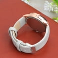 thumbnail image 3 of Reloj de pulsera con esfera de diseño de cielo estrellado para mujer, elegante reloj de cuarzo con cinturón, gris, 3 of 5