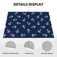 thumbnail image 4 of Bingfone Nautical Themed Simple Anchors ,18" X 24"Dish Drying Mat For Kitchen Counter,Ultra Absorbent Microfiber, 4 of 9