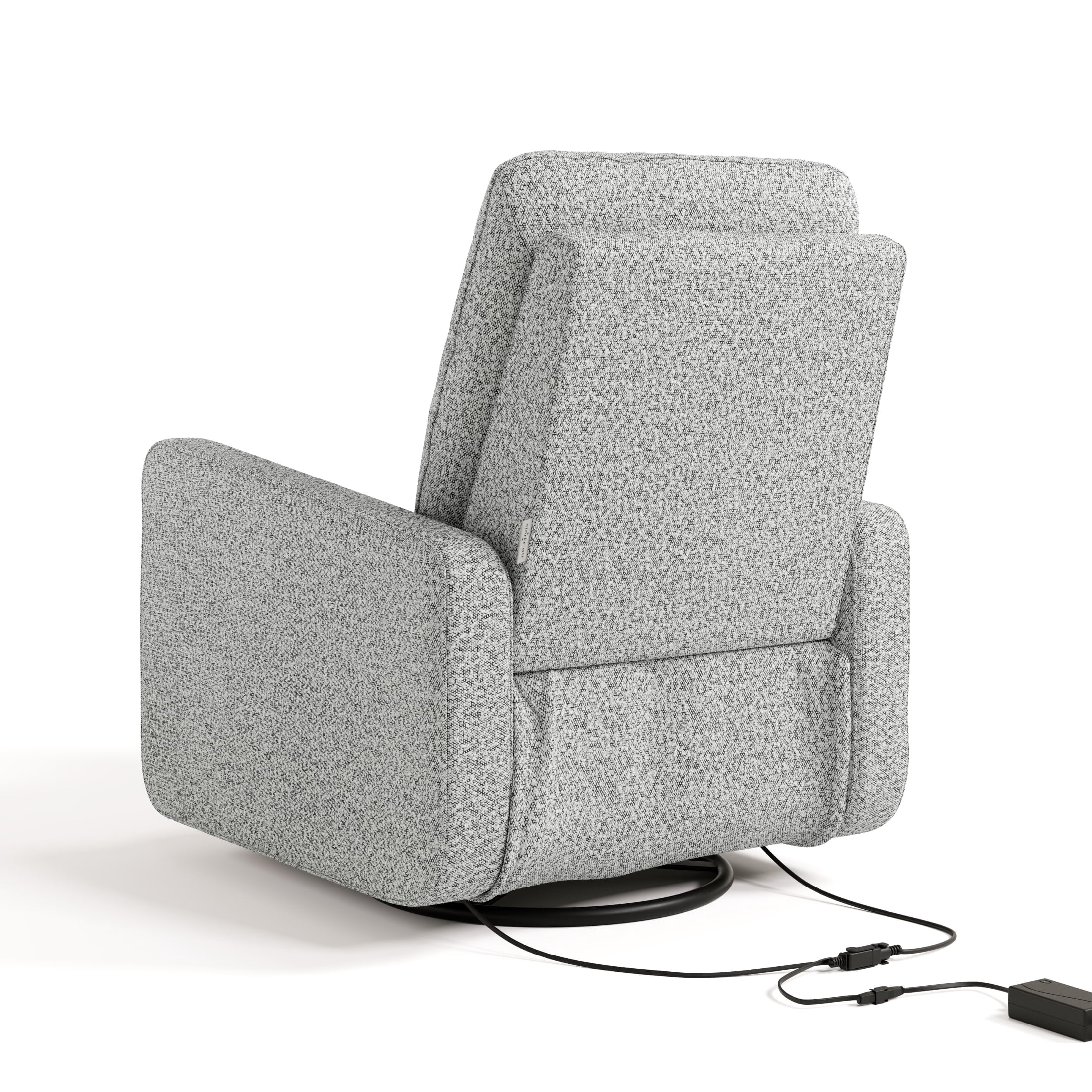 Graco Teddi Power Recliner, Salt & Pepper Boucle