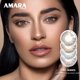 thumbnail image 3 of AMARA lentes de contacto de la serie GEM con lentes de contacto de maquillaje de ojos de 6 colores 1 par, 3 of 4