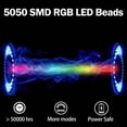 thumbnail image 2 of Led Strip Lights 32.8 Feet with 44Keys Remote and 12V Power Supply, Bright and Multi-color RGB LED Lights for Room, Bedroom, Kitchen, Yard, Party, Home Decoration, 2 of 9