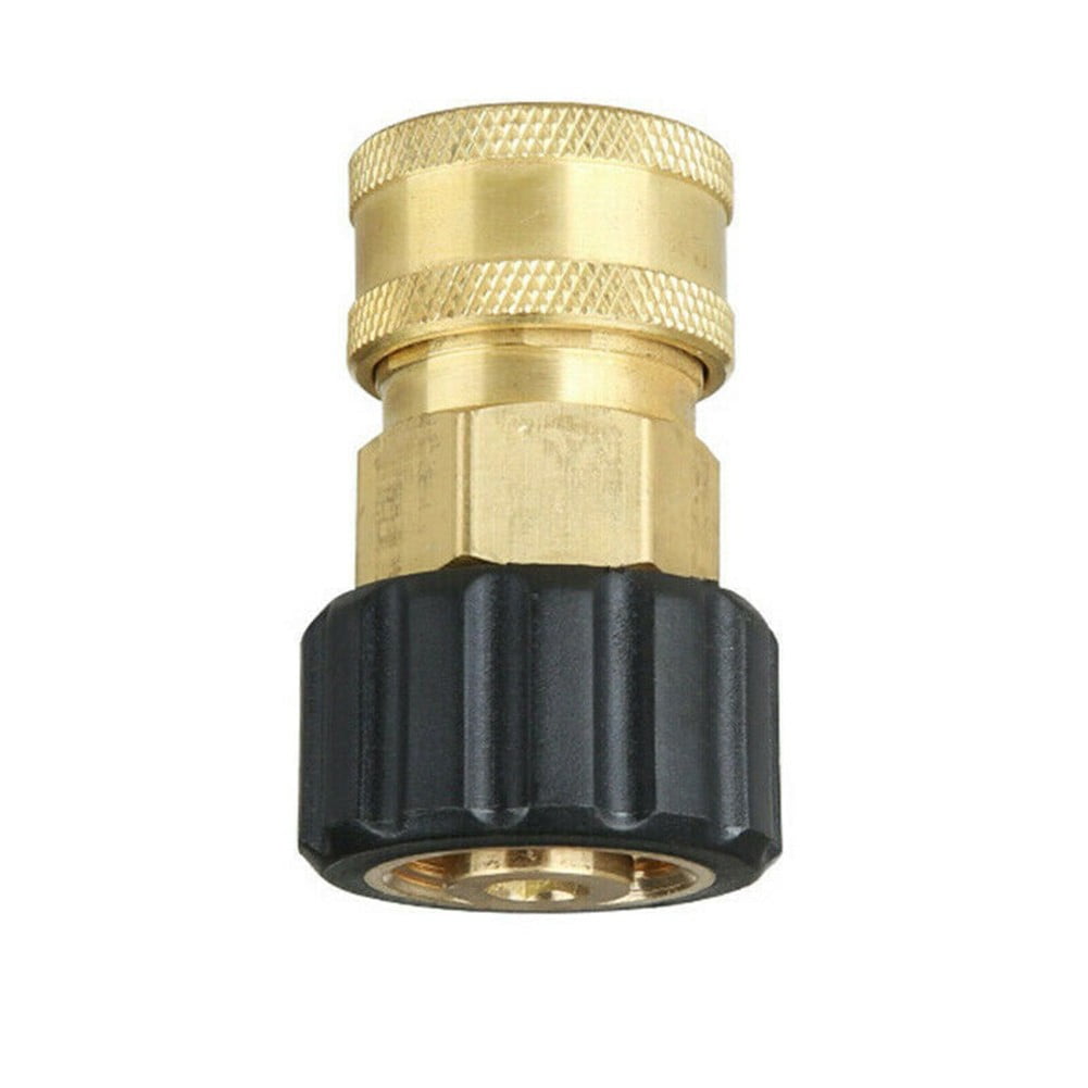 Pressure Washer 1/4 Quick Connector+M14x1.5mm Brass Connector for Nozzle UK 