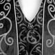 thumbnail image 4 of Disfraz Premium Chaqueta gótica punk para hombre, disfraces medievales renacentistas de Halloween, vampiro y caballero Kuymtek Negro T M para Hombre, 4 of 8