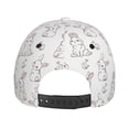 thumbnail image 6 of Fotbe Bunny And Bird Classic Baseball Cap, Adjustable Snapback Hats, Outdoor Baseball Hat for Men and Women Cotton Soft, 6 of 9