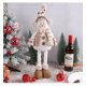 thumbnail image 2 of Muñeco de nieve telescópico navideño, muñeco de punto nuevo, decoración de escena de ventana, adornos, 2 of 3