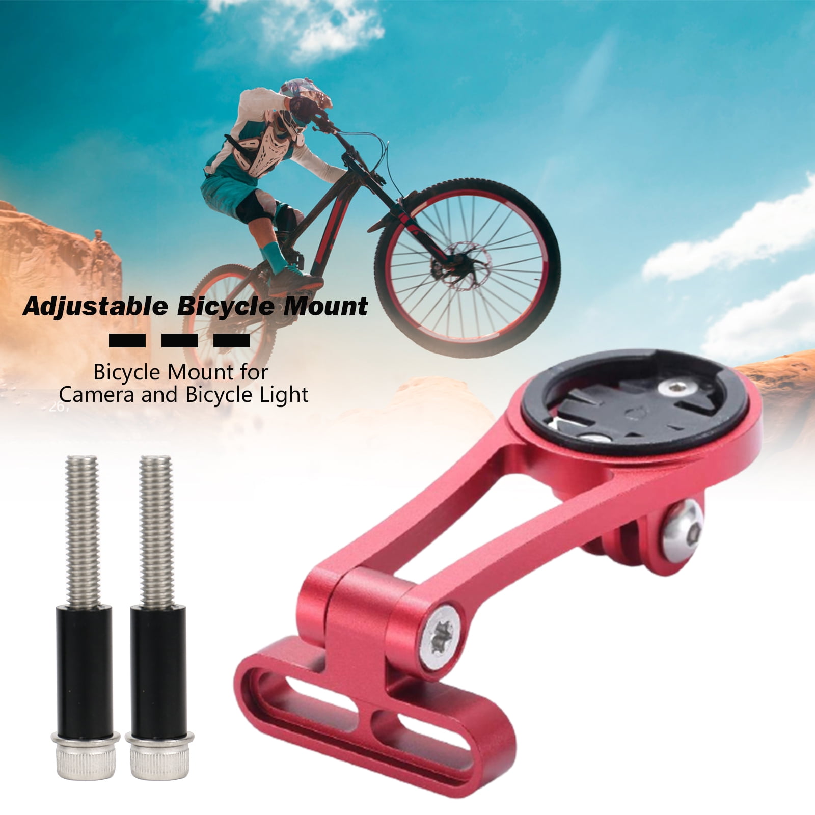 Accessories Edge Mount Bike Computer Bracket Light Tool Out Front for Garmin 