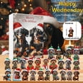 thumbnail image 4 of Countdown Sets 2D Christmas Home Ornaments 2024 Holiday Advent Calendar Double Santa Hat Dog Commemorative Edition, 4 of 7