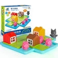 thumbnail image 1 of The Big Bad Wolf And The Three Little Pigs Game Toy Educational Preschool Toys Attractive Rich And Colorful Puzzle Interactive, 1 of 5
