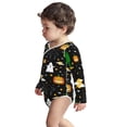 thumbnail image 3 of Xecao Halloween Print Baby unisex-baby Cotton Long-sleeve Bodysuits-2 Years, 3 of 6