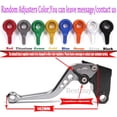 thumbnail image 4 of Huggegwe Leviers de Frein de Moto Réglables pour BMW G310R/G310GS 2017-2018 (Rouge) CA919-134370, 4 of 5