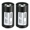 thumbnail image 1 of Uxcell Motor Start Capacitor 340-408uF/Mfd 125V 50/60Hz CD60 Run Capacitor 2 Pack, 1 of 5