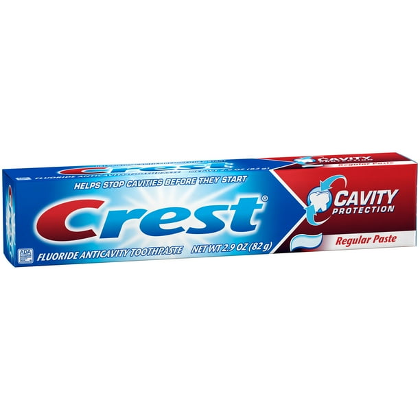 Crest Cavity Protection Regular Toothpaste, 2.9 oz - Walmart.com