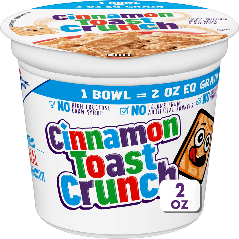 Cinnamon Toast Crunch Cereal Cup, 2 oz