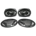 thumbnail image 4 of (4) Rockville RV69.4A 6x9" 1000w 4-Way Car Speakers+Quad Speaker Enclosure Box, 4 of 12