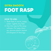 ONYX Professional Stainless Steel Foot Rasp with Debris Catcher