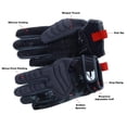 thumbnail image 4 of Guante mecánico Cummins Pro con protección contra impactos, talla L, 4 of 5