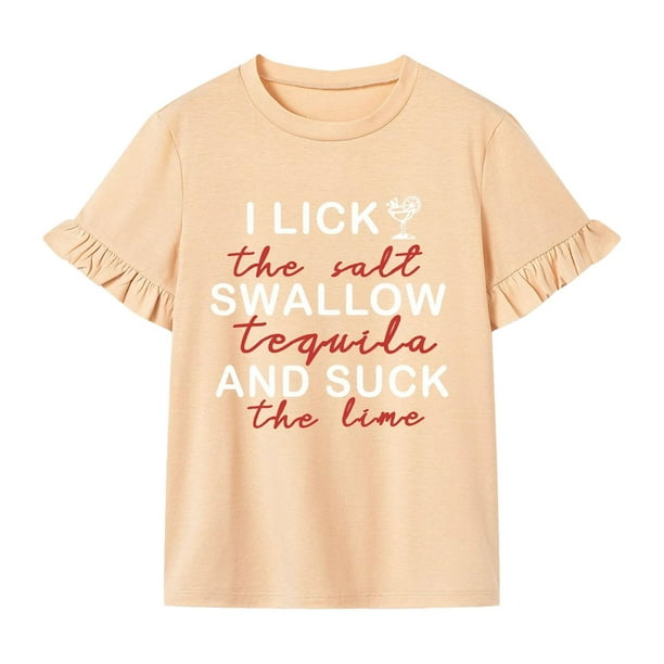 Camiseta de mujer Casual Regular Fit Cuello redondo Trajes Camiseta básica Cuello redondo L