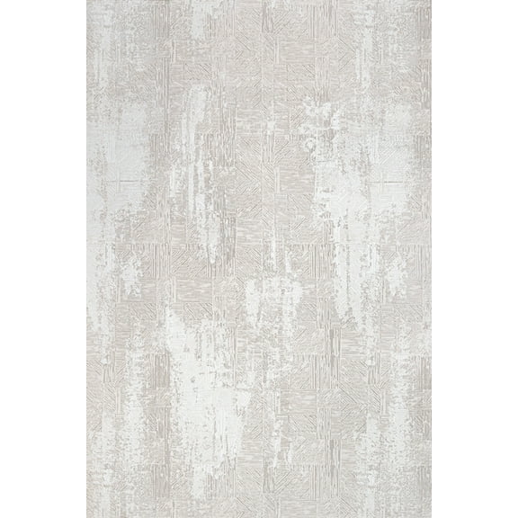 Cream Geometric Area Rugs for Living Room Washable Rugs Boho Moroccan Area Rug Soft Neutral Geometric Bohemian Carpet Distressed Indoor Rug for Bedroom Dining Room Office Foldable Nonslip Rug