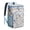 Sky-blue-41, variant on Cat Paw Print Backpack Cooler – Leakproof Insulated Cooler Bag with Adorable Cat Design, Ideal for Travel, Camping & Picnic