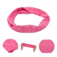 thumbnail image 3 of Unique Bargains 1 Pc Breathable Headband for Yoga Pink White, 3 of 6
