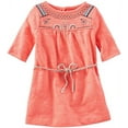 thumbnail image 1 of OshKosh Robe Imprimée Tribale pour Bébé Filles - Corail - 9 Mois, 1 of 2