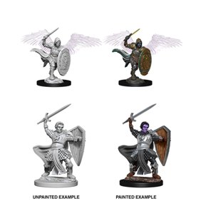 NECA D D Nolzurs Marvelous Unpainted Miniatures Wave 5 Aasimar Male Paladin