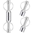 thumbnail image 1 of 6 Pack Metal Magnet Keychain, Magnetic Key Chains Holder with Split Ring Jewelry Test Magnet, Strong Pocket Keyrings Hook for Women Men Metal Recyclers Hobbyists Collectors, 1 of 5