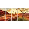 thumbnail image 2 of Colorful Fall American Prairie - Oversized Landscape Canvas Art, 2 of 3
