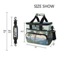 thumbnail image 3 of FORMRS Insulated Cooler Bag 24 Cans Capacity Soft Leakproof Lunch Box with Side Pockets, Beige Mountain, 3 of 7
