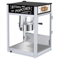 thumbnail image 3 of Double Door Large Capacity Retro Popcorn Machine Countertop/Table Half Machine Black, 3 of 6