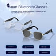 thumbnail image 3 of AI Smart Glasses, Polarized Sunglasses with Bluetooth Speaker, Real-Time Translation, Recording, AI Assistant Athletic/Outdoor UV Protection and Voice Control, 3 of 9